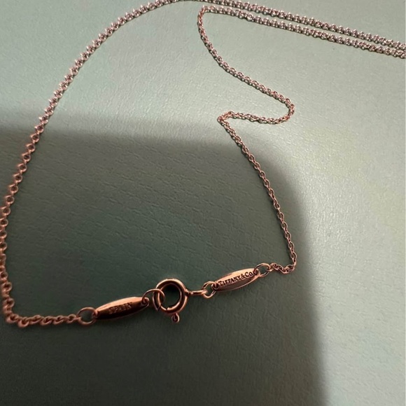 Tiffany & Co. Silver Necklace with Round Pendant - Picture 4 of 7
